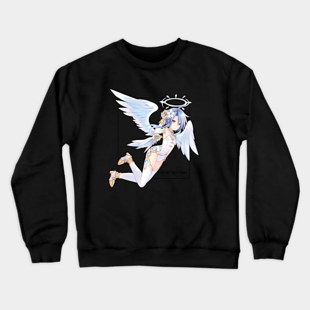 Angel SHiro no game no life:ZERO Crewneck Sweatshirt by kawaiimono